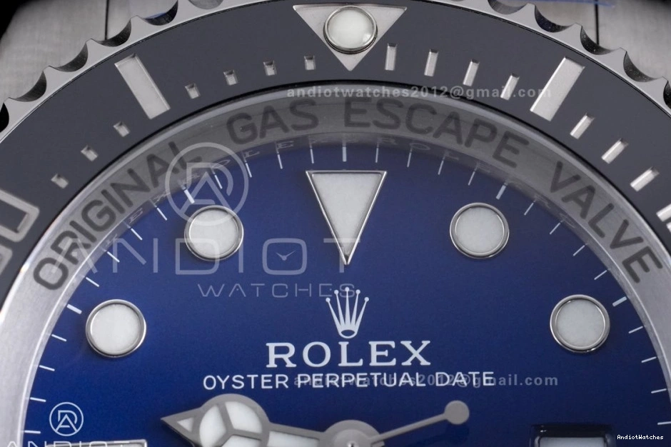 904L Sea-Dweller C+F Sea SS 1056 Blue Deep 1:1 Comfortable Case and Best Edition Bracelet 126660 Cameron VR 0226